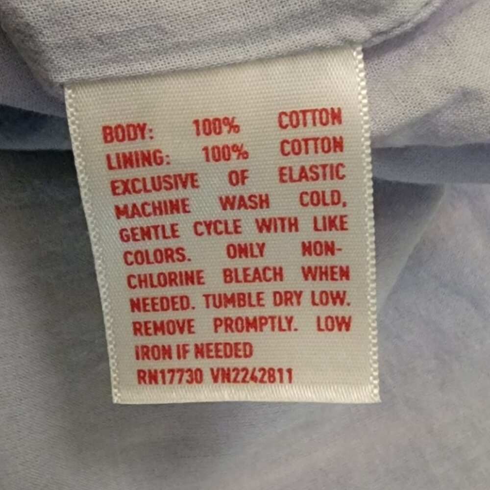 White & Blue Striped Strapless Mossimo Supply Co. Dress, Size L - Picture 8 of 10